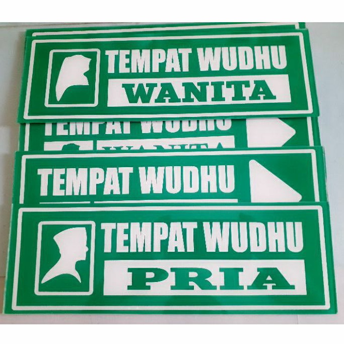 Jual Sticker Tempat Wudhu Pria Atau Wanita Shopee Indonesia