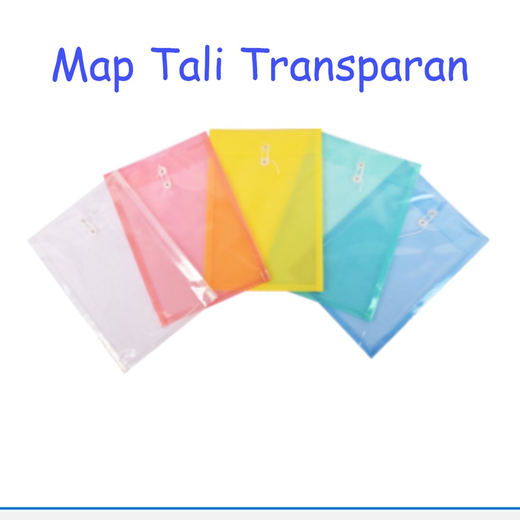 

Map Tali Transparan R&R Pilih 1 warna