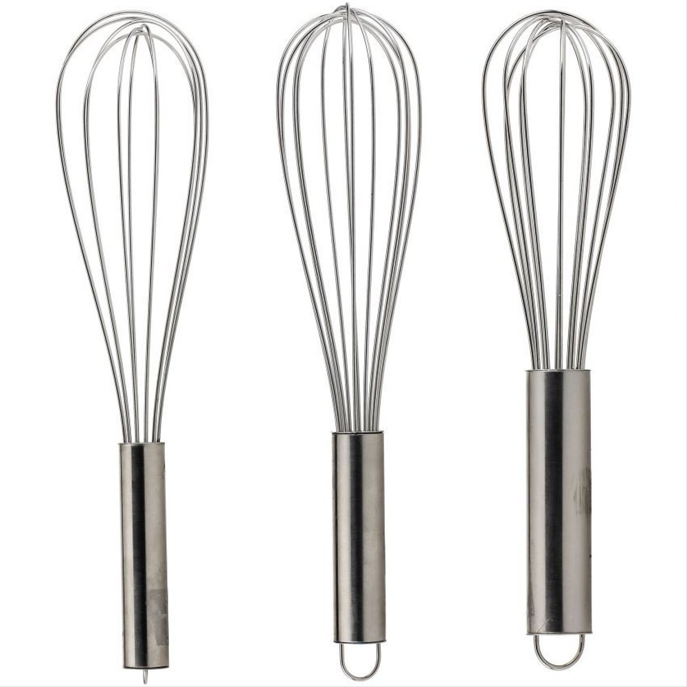 BBS SS28 Pengocok Telur Kawat Stainless Ukuran Besar ( Panjang 30 cm ) / Whisk Mixer Adonan Kue / Kocokan Mixer Manual Murah Kualitas Premium