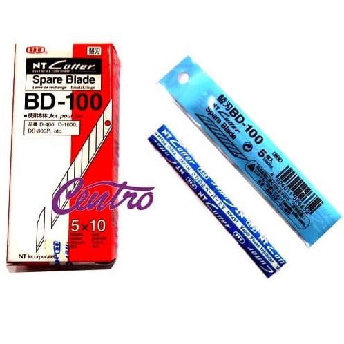 

✵ NT Cutter Blade 30 degree / Isi Cutter NT 30 derajat BD-100 ♤