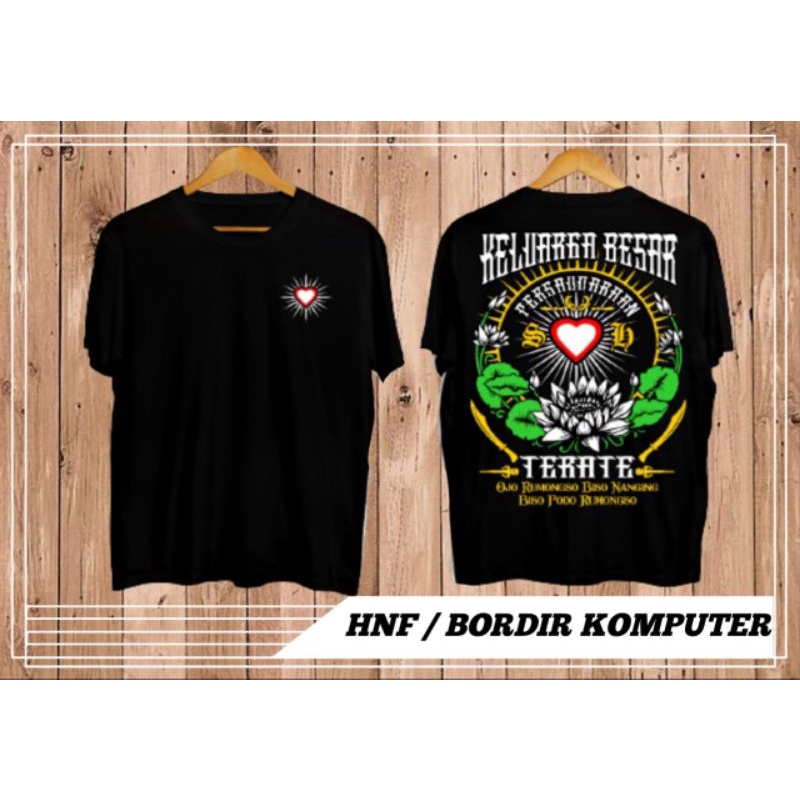 Kaos Bordir PSHT Keluarga Besar Kaos SH Terate Kaos Terate Distro Kaos Terate Terbaru Kaos PSHT Kere