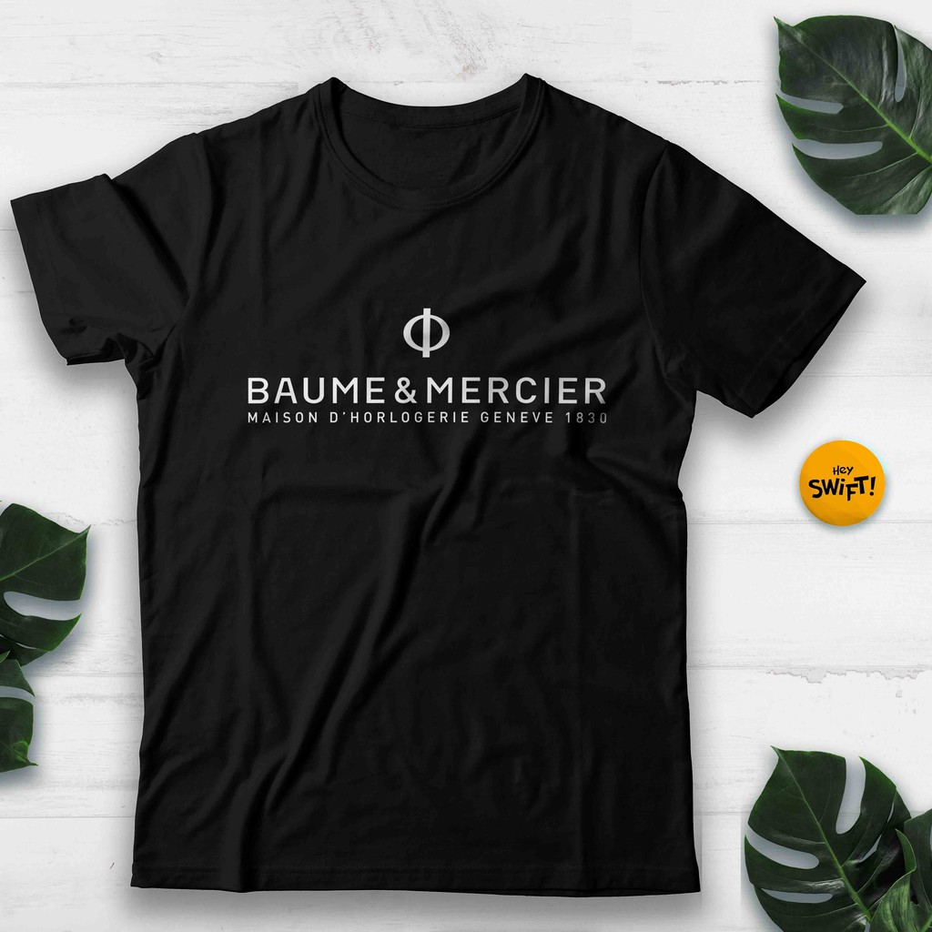 KAOS JAM TANGAN BAUME & MERCIER WATCH T-SHIRT BAJU DISTRO