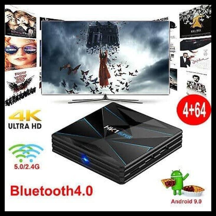 Hk1 Super Tv Box Rk3318 Android 9 Ram 4Gb Rom 64Gb Bluetooth Usb 3.0 Termurah Kode 242