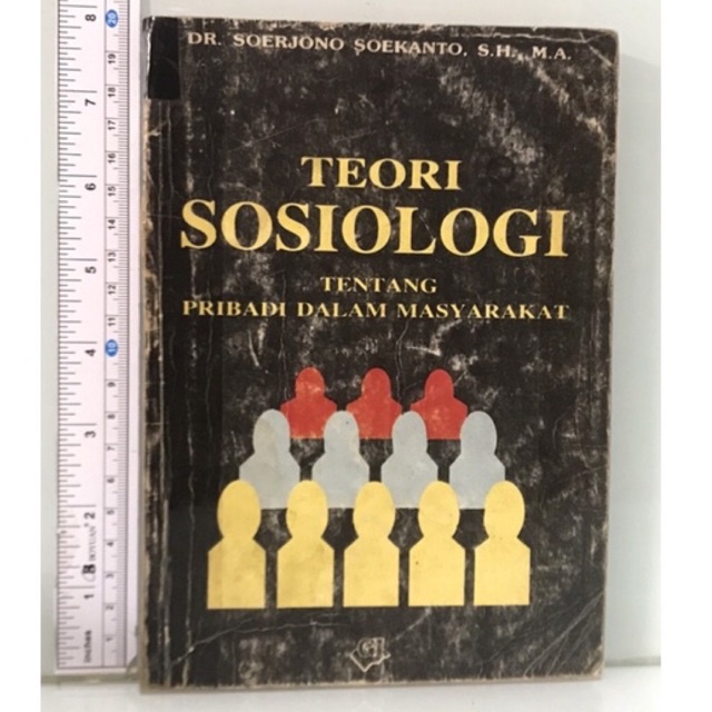 TEORI SOSIOLOGI DR SOERJONO SOEKANTO