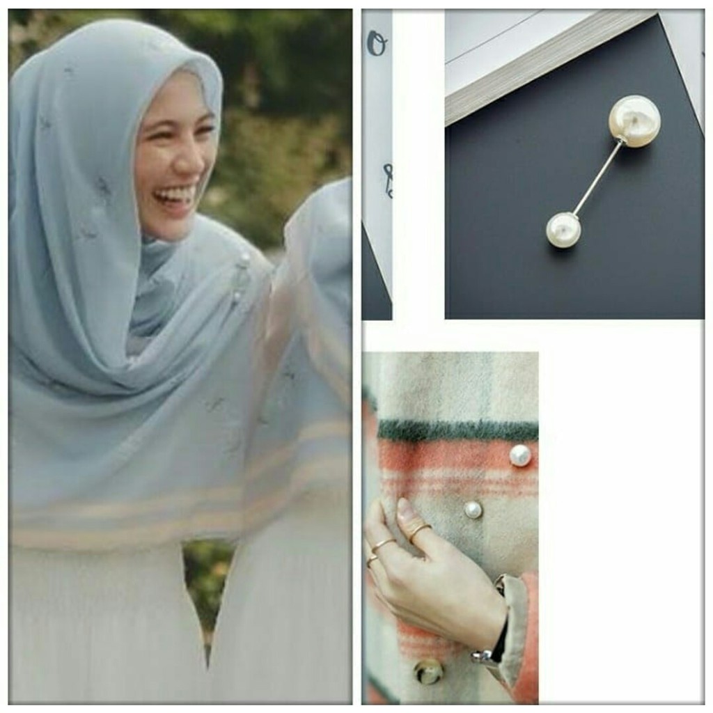 Alvaro17Outlet Tuspin hijab Aksesoris Hijab Tuspin Kekinian