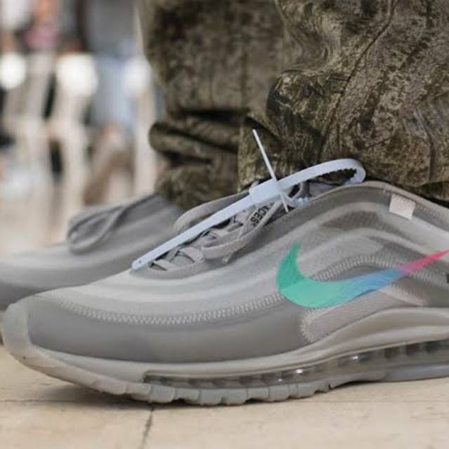 Sepatu premium Nike airmax 97 menta off white