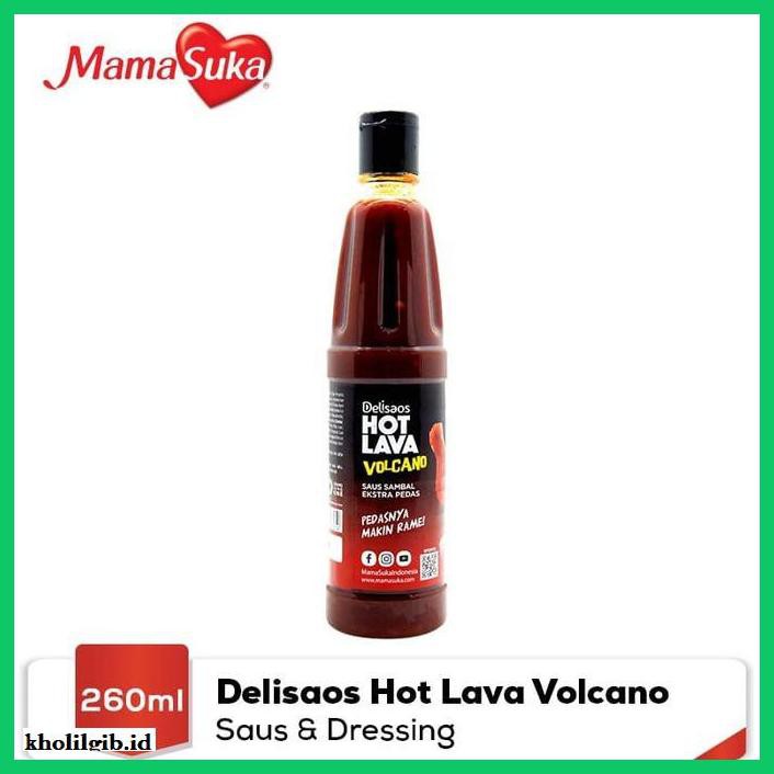 

gnidderdsaus- mamasuka hot lava volcano 260 ml -asliiiiii.