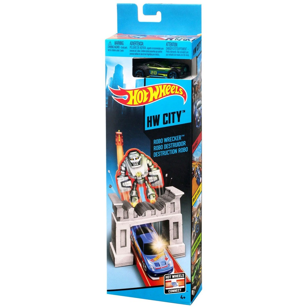 HOT WHEELS ROBO WRECKER ORIGINAL HOTWHEELS MATTEL TRACK BUILDER