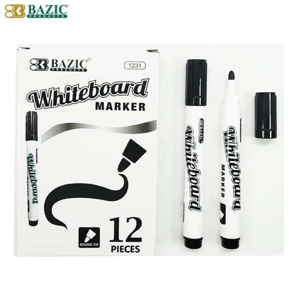 

Spidol Whiteboard BAZIC (12pc)
