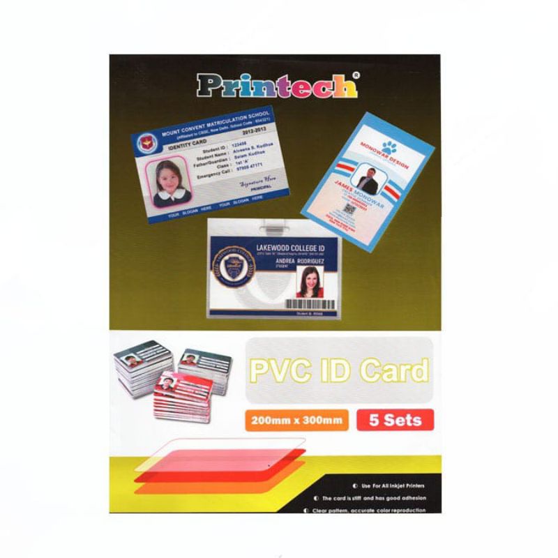 

Printech PVC Id Card Ukuran A4 Isi 5 Sheet