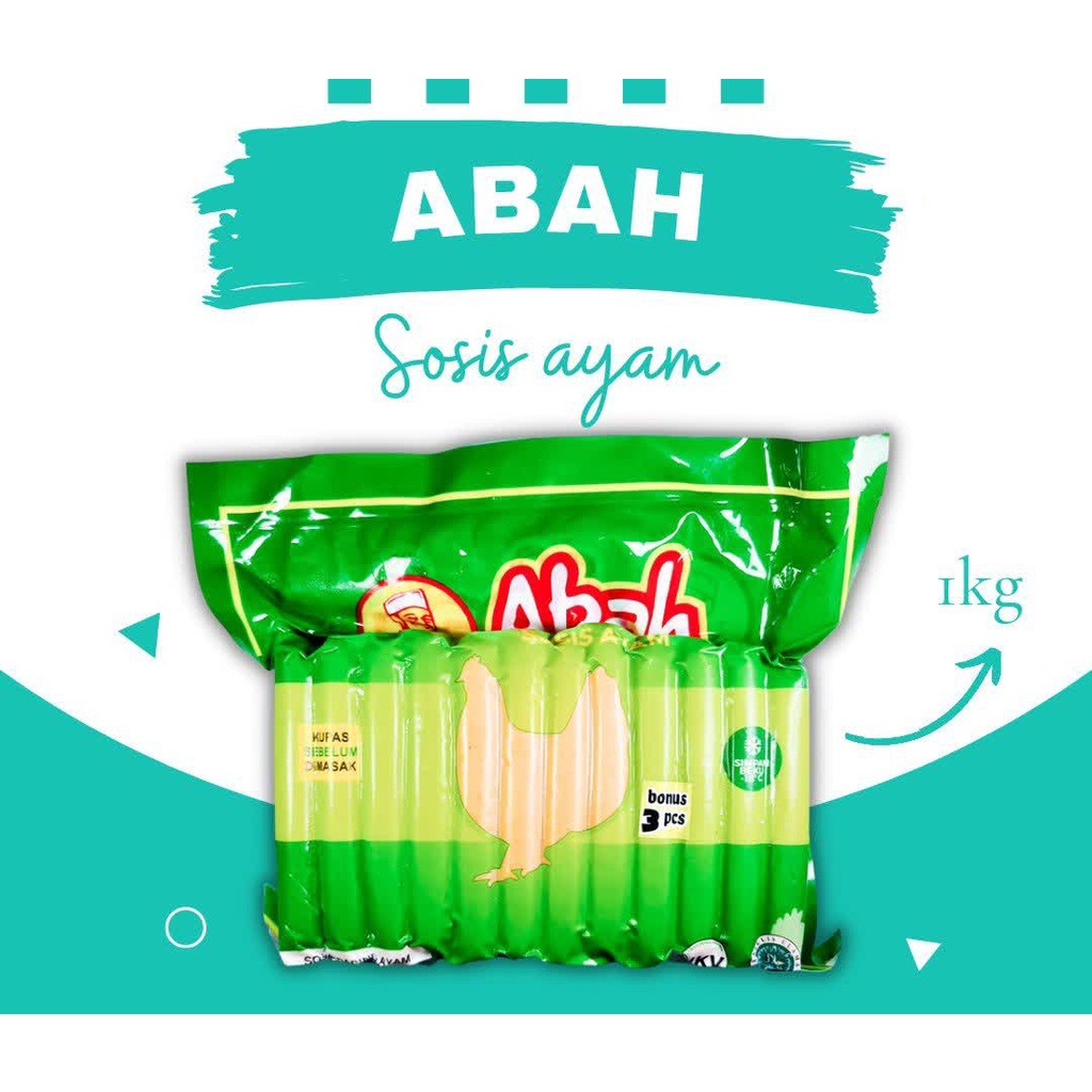 

ADDRIELLA - ABAH SOSIS AYAM COKLAT 1000gr | ABAH/FROZENFOOD/FROZENFOOD MURAH