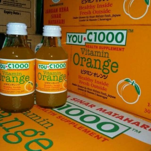 You C1000 Botol Beling 140 Ml Vitamin Orange Shopee Indonesia