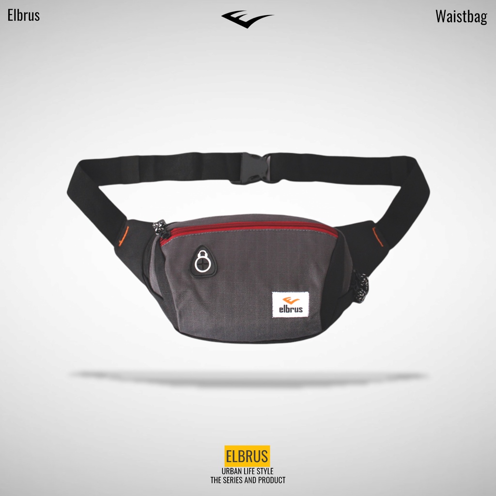 Tas Pinggang Waistbag Laki Laki ELBRUS Kekinian