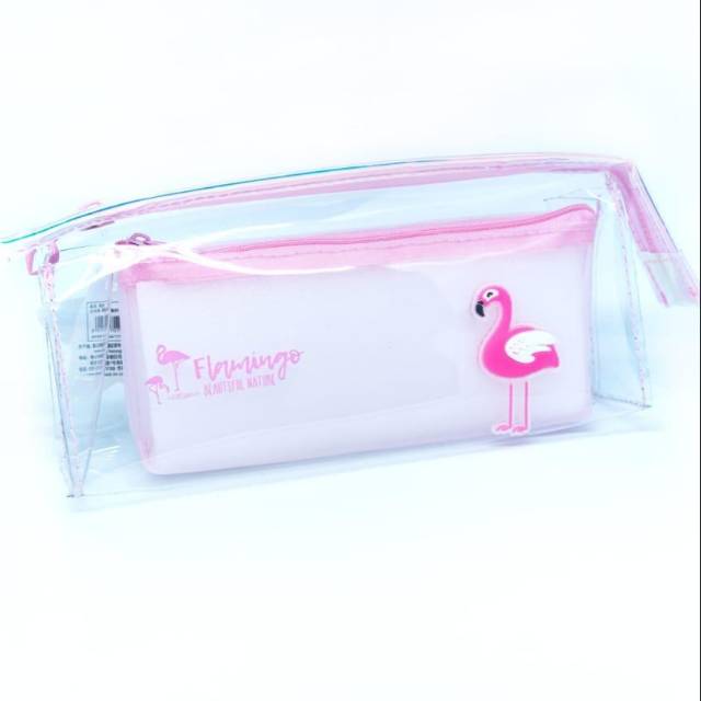 

Pencil Case Double Pouch 7389