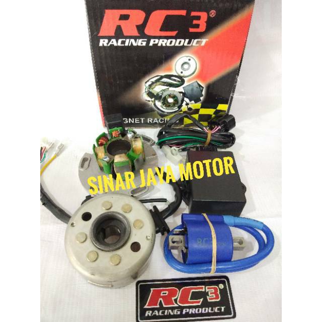 Magnet rc3 racing magnet yz 125 magnet coil cdi kabel lampu  n laen2