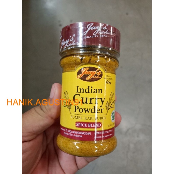 

Jay's Indian Curry Powder / Bumbu Kari Bubuk 65gr