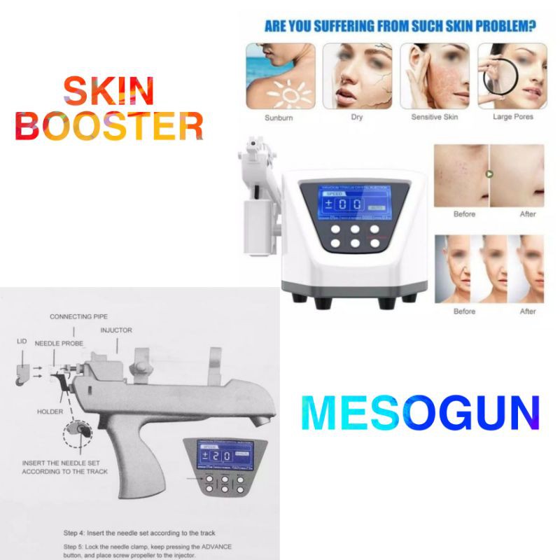 skin booster mesogun vanadium titanium bb glow Glass skin glowing anti aging