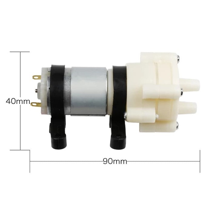 Pompa Air Dispenser Aquarium Spray Pump DC 6V 12V Daya Hisap Motor 2m