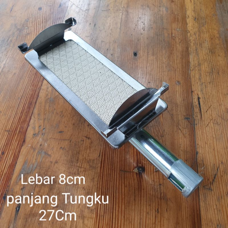 TUNGKU PANGANGAN KOMPOR SOSIS L8Cm,panjang 25Cm-27Cm