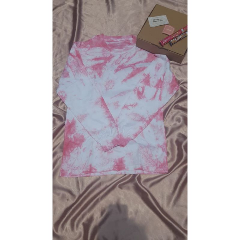 TIE DYE/KAOS TIE DYE LENGAN PANJANG/TSHIRT TIE DYE