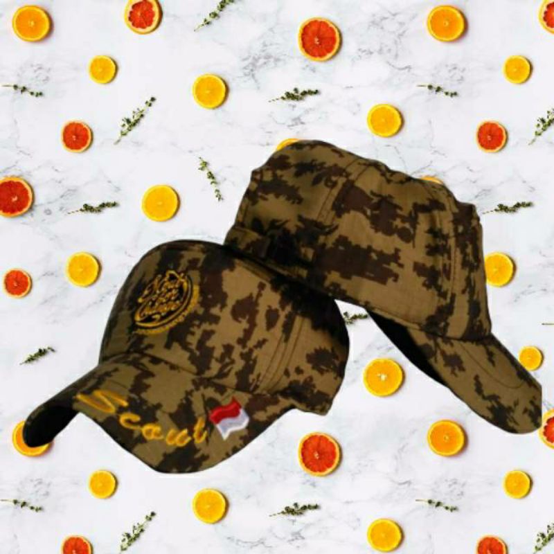 

Top Pramuka Topi loreng pramuka