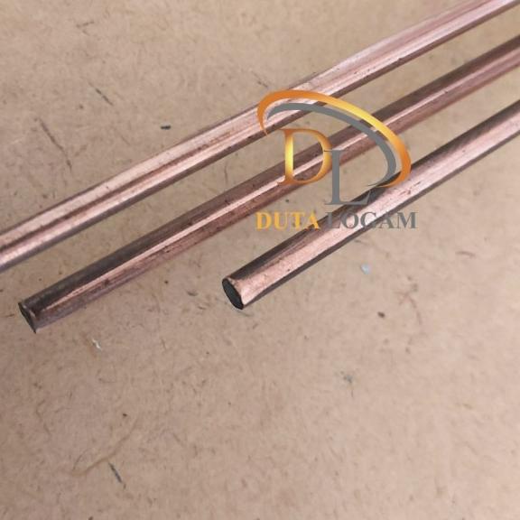 Kawat Las Tembaga Bulat 3 mm (1meter)