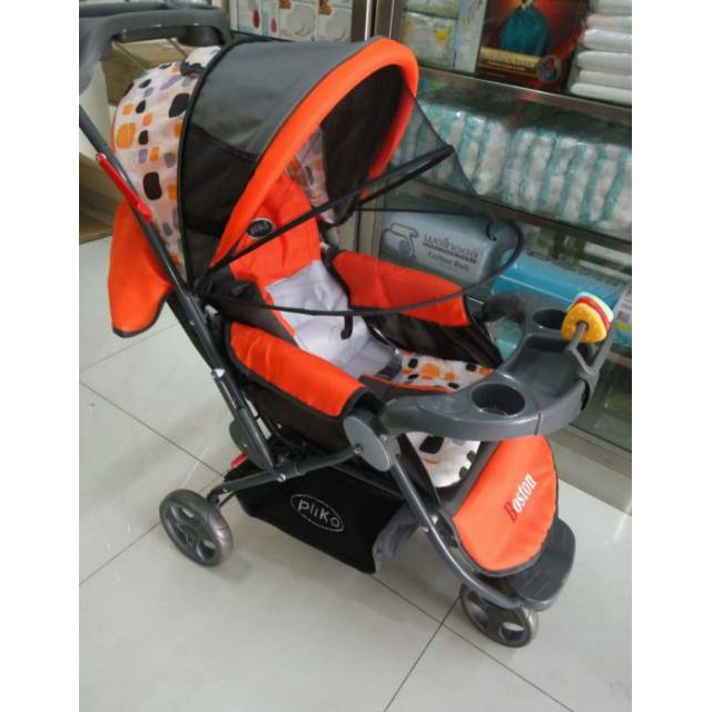 Stroller bayi pliko boston PK 338 dorongan bayi stroller roda tiga/ Bekas/ Second