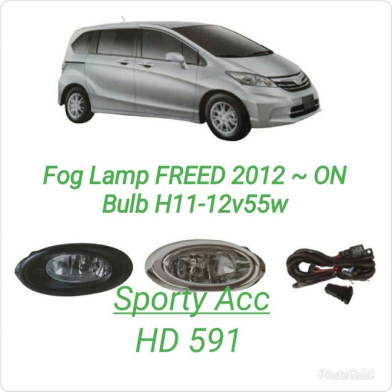 Fog Lamp Freed 2012 ON HD591