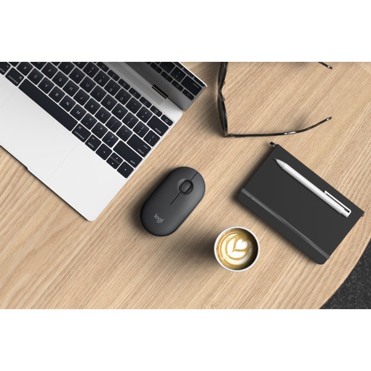 Logitech Mouse Wireless Bluetooth Pebble - M350