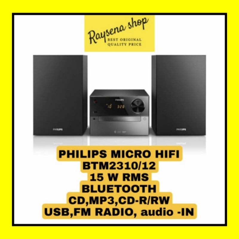 PHILIPS BTM2310 / BTM2310/12 micro hifi bluetooth speaker