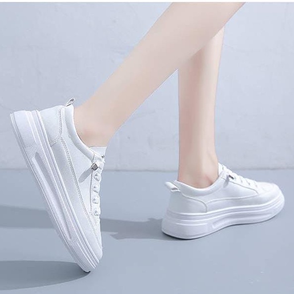 TBIG [COD] Sepatu Sekolah Sneakers Import Shoes HENYI Wanita Sepatu Korea Style Sekolah Kuliah