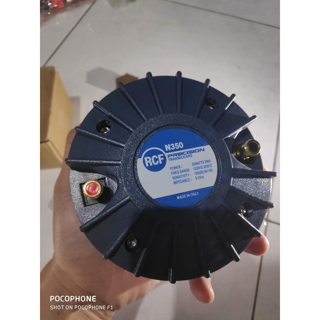 Driver Tweeter RCF N350 Twetter RCF N 350 VC 1,75 inchi 250 Watt Model Drat