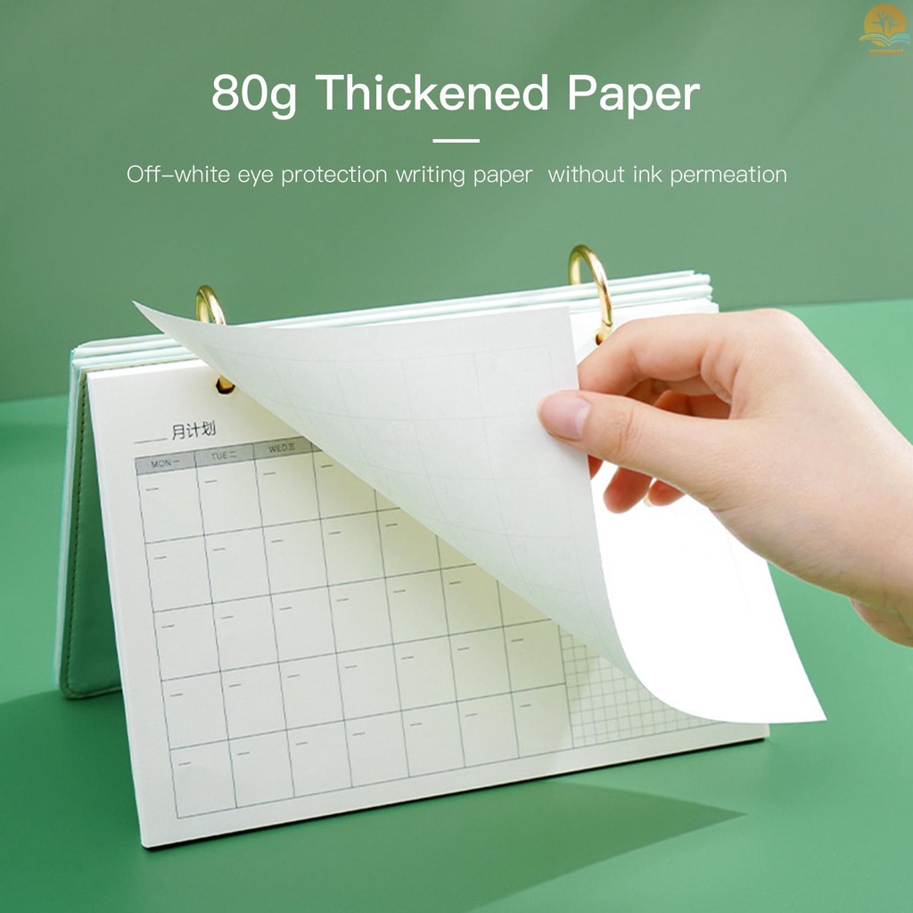 2021-2022 Planner Calendar Planner Monthly and Daily Planner for Agenda with A5 Premium Thicker Paper Flexible Cover Time List to-Do List Memo Golden Buckle