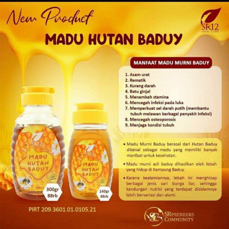

Madu Hutan Baduy Asli