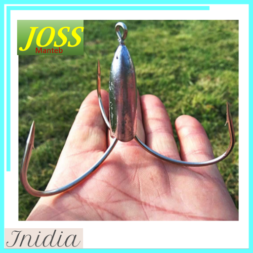 GARONG PANCING 3 MATA KAIL TREBEL HOOK UMPAN SET IKAN PANCING GARONG