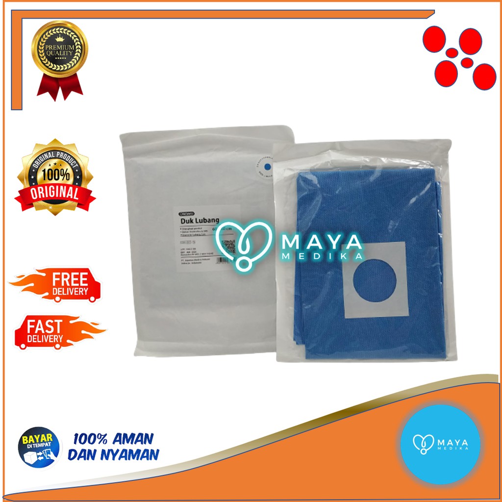 Duk Lubang Steril / One Med / 60 x 60 cm