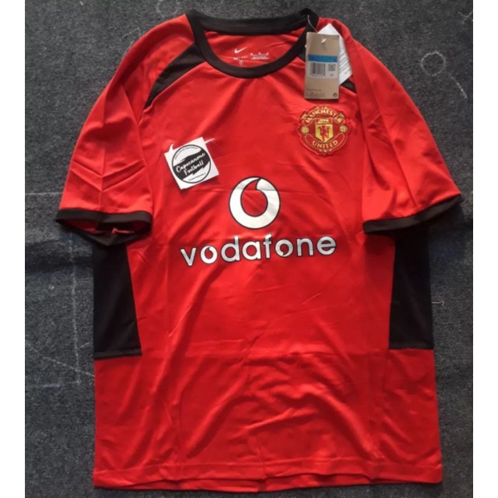 JERSEY MANCHESTER UNITED RETRO HOME 2002 2003 02 03 2004 04 2001 01
