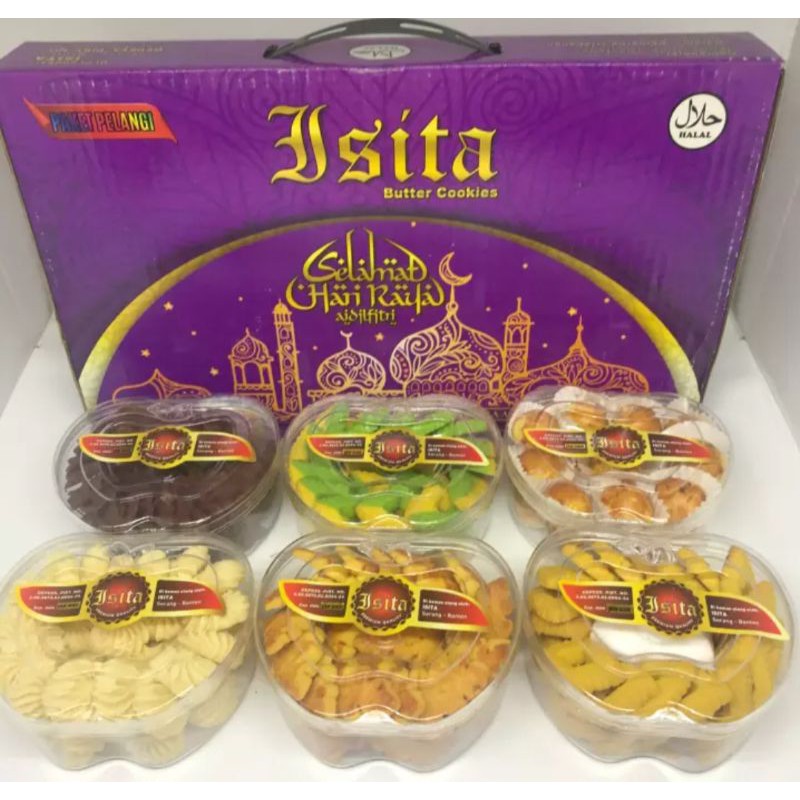 

Paket Kue Kering Lebaran Box Hampers Usita