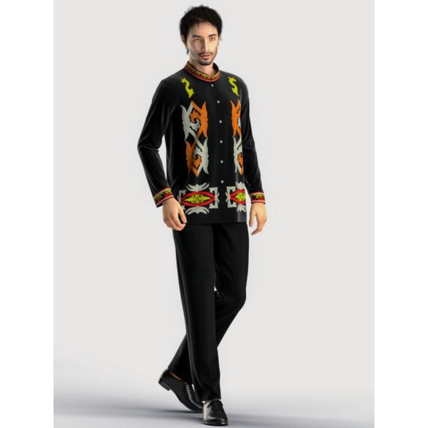 baju adat Dayak tahol Kalimantan Utara