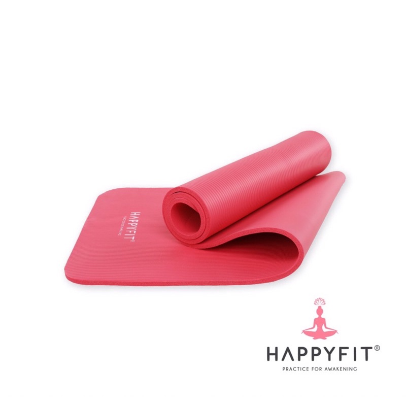 Happyfit Matras Olahraga NBR 10MM /Exercise/Gym Mat INCLUDE STRAP / Matras Yoga Termurah