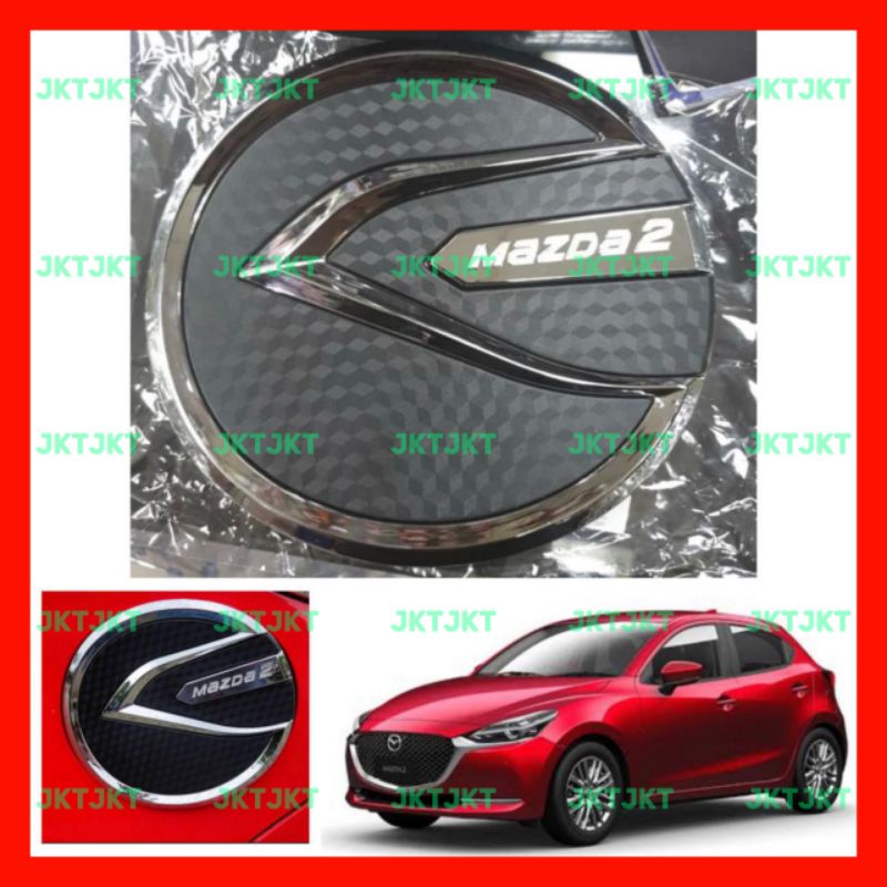 Tank Cover Mazda2 Platinum Carbon Mazda 2