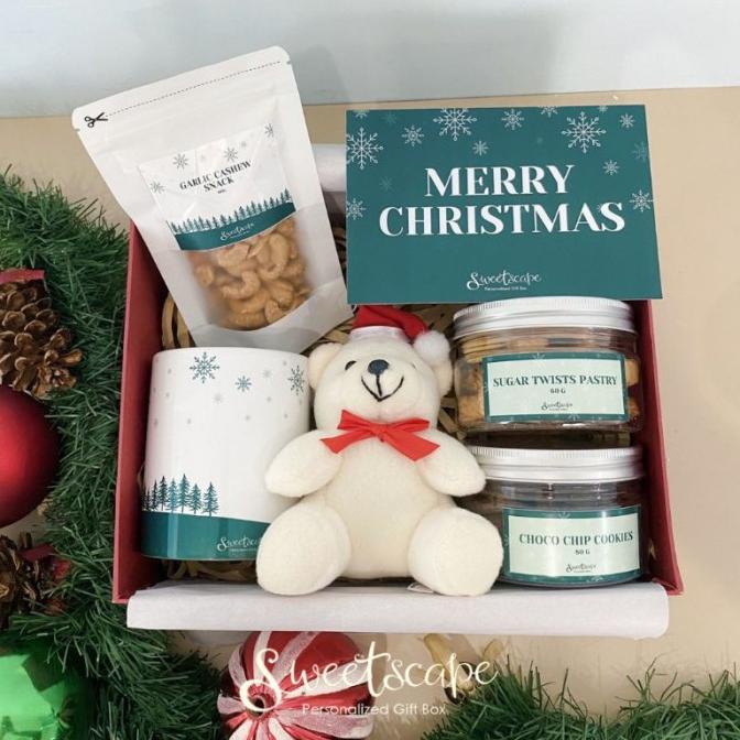 

STARS GIFT BOX PACKAGE 6-PAKET CHRISTMAS HAMPERS 6 - BINGKISAN NATAL S DSG54546WE