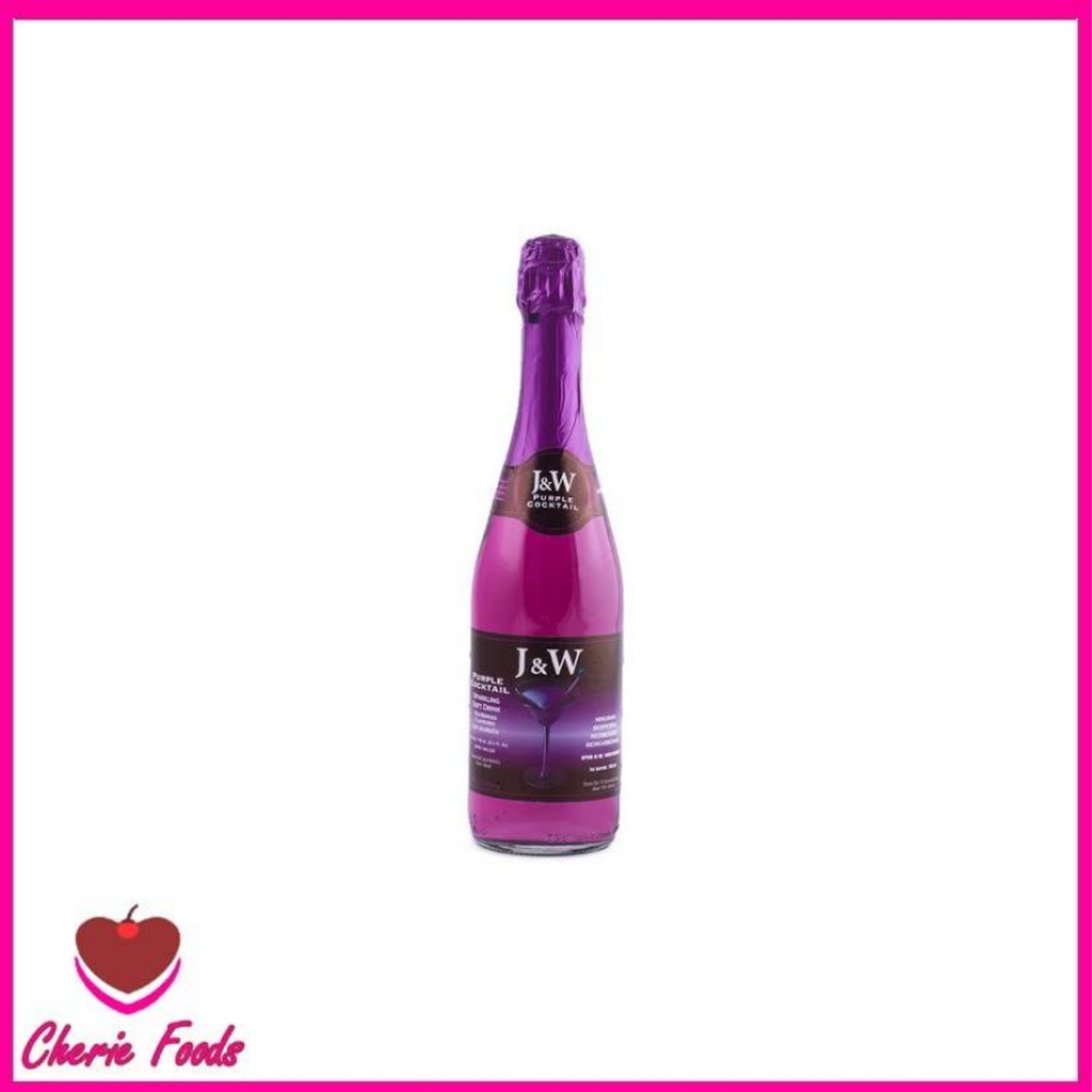 

J&W Sparkling Cocktail 750ml - UNGU / Minuman Non Alkohol