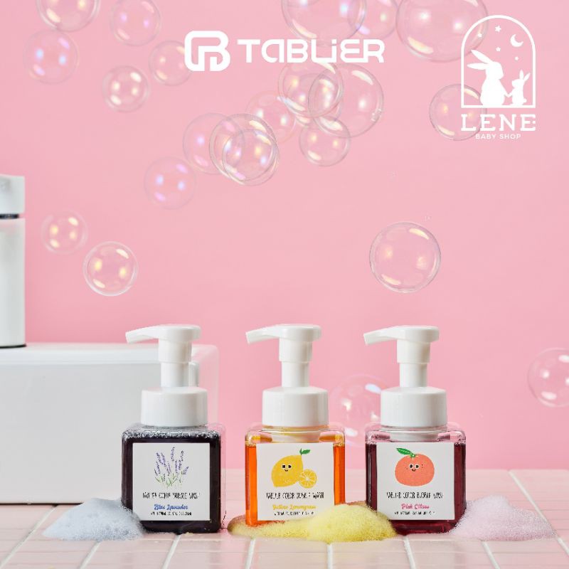 Tablier All in One Bath Play Color Bubble Wash + Flower Bubble Pump