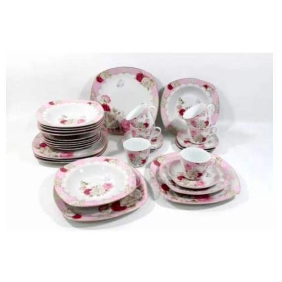 [ Fiorenza ] Dinner Set Fiorenza DS812-30 - 30 pcs