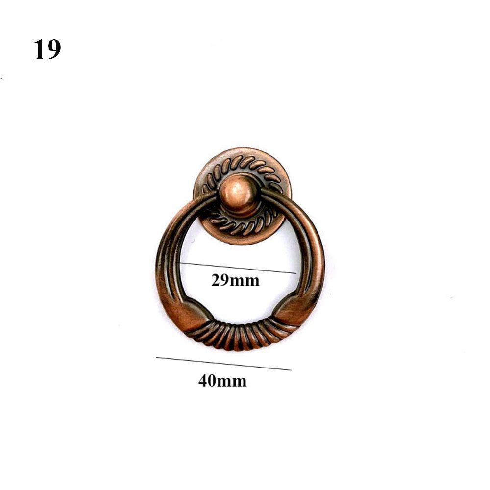 Suyo Handle Furniture Antik Retro Decor Hardware Tarikan Laci Knob Pintu Dapur