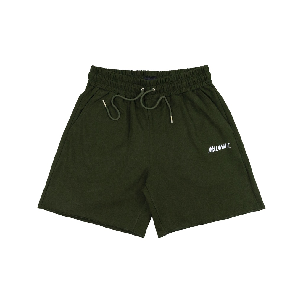 MFS LAURA GREEN ARMY - MELVANT TERRY SHORTPANT