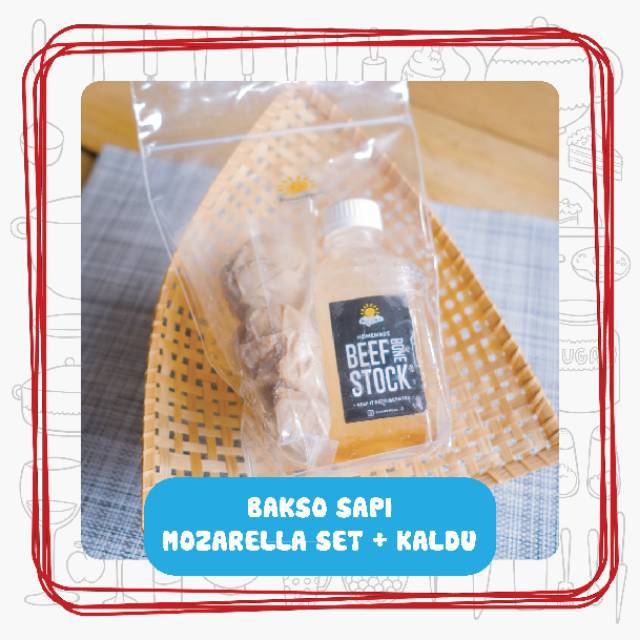 

Bakso Mozzarella Set Kaldu