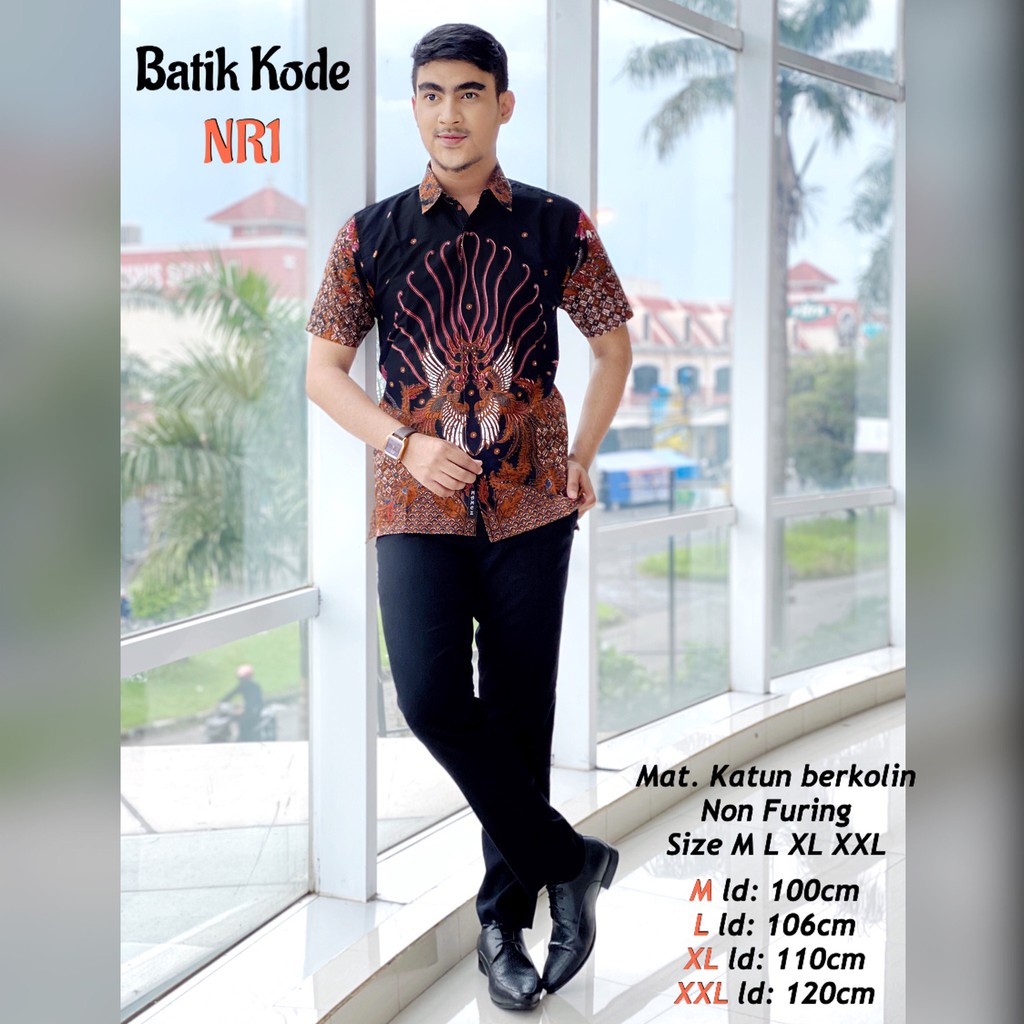 Batik Kode Nr1 Nr2 Batik Lanang Batik Pria Batik Solo