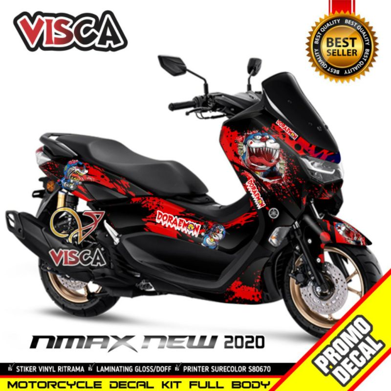 Decal Nmax 2020 Full Body Stiker Nmax 2020 Striping Nmax 2020 Sticker Nmax 2020 Full Blok motif DORA